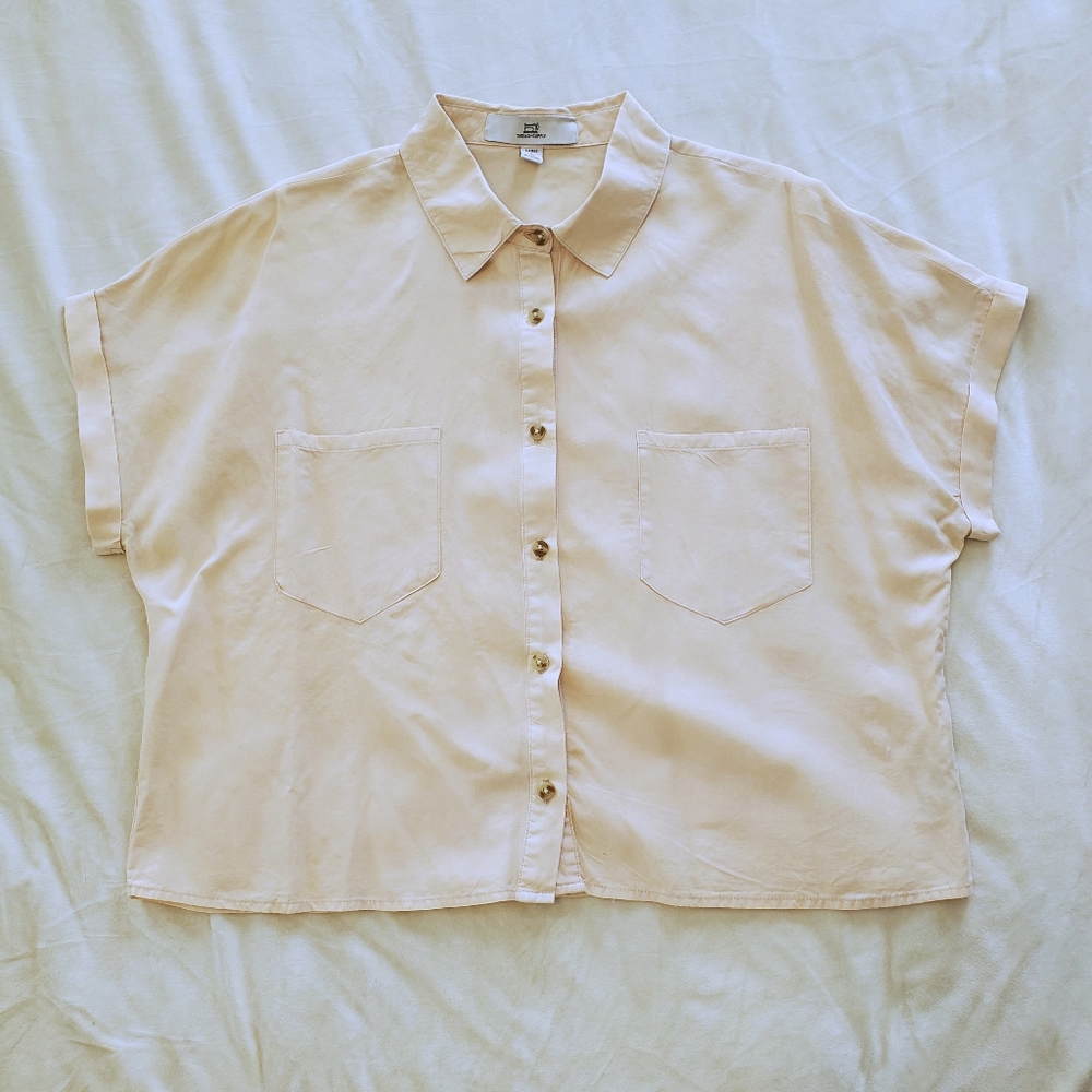Thread + Supply buttoned cropped shirt
